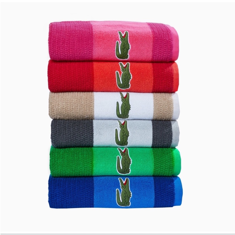 Lacoste towels NWT COTTON